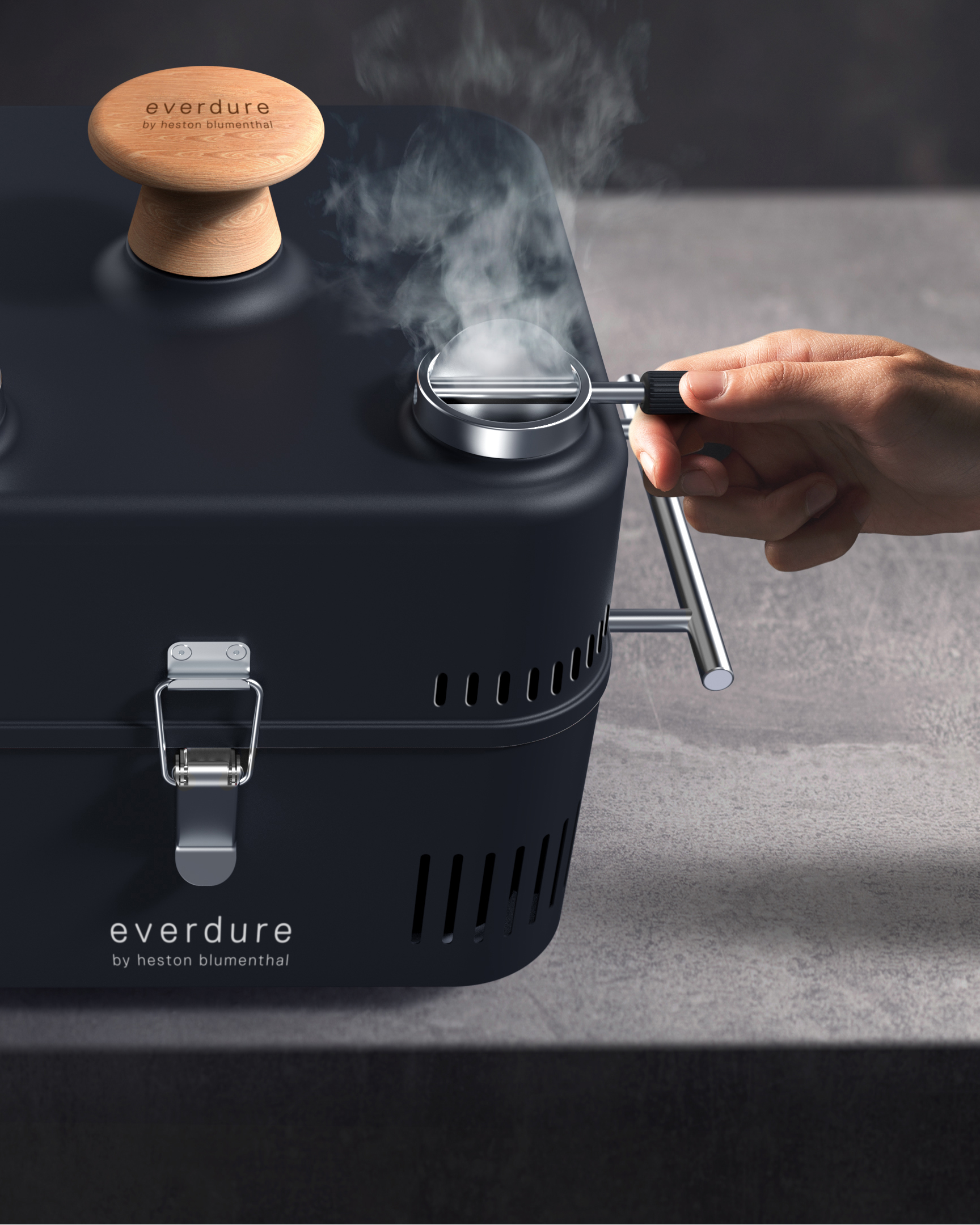 Everdure by Heston CUBE 360 Smoke Release