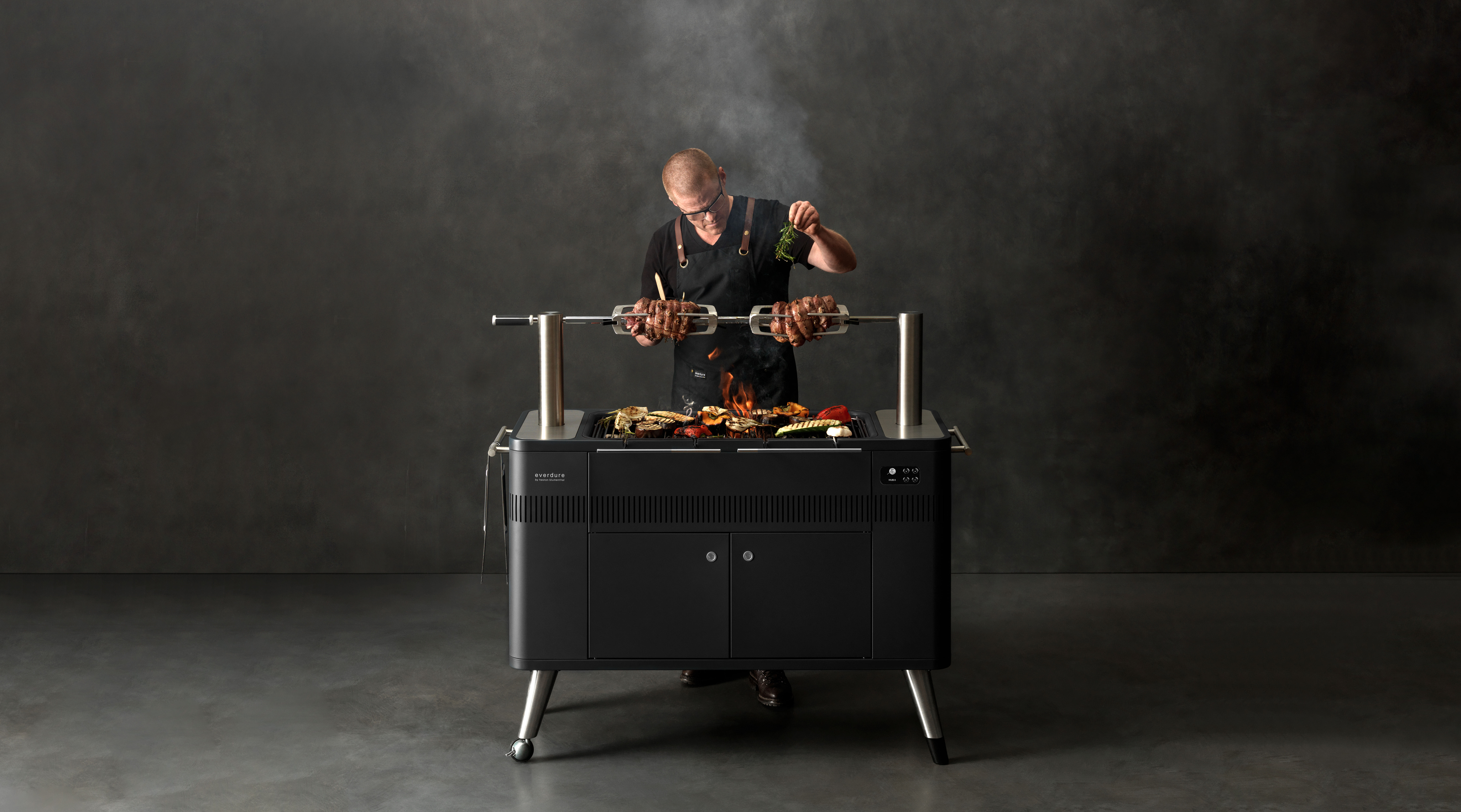 HUB II x Heston Rotisserie