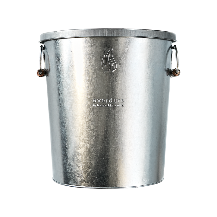 Hot Coal Bin with Lid