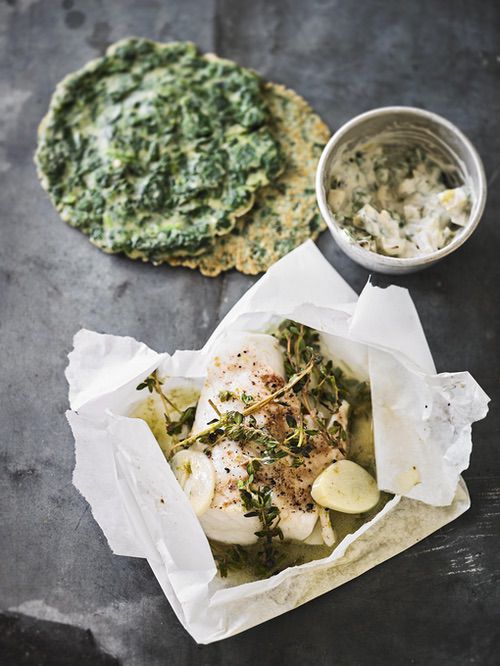 En papillote hake