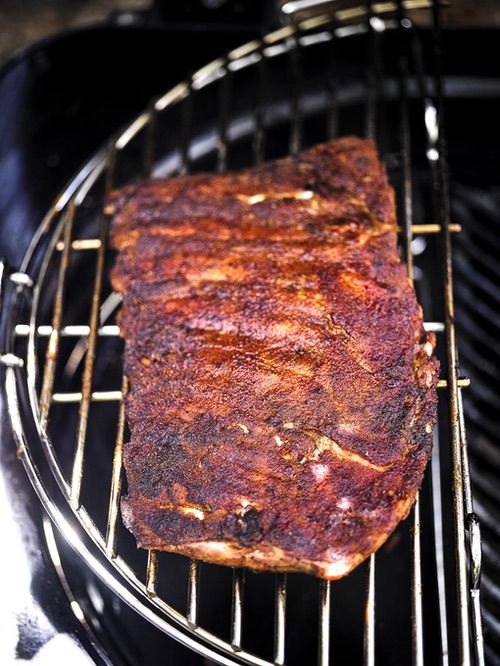 Honey and mustard pork ribs