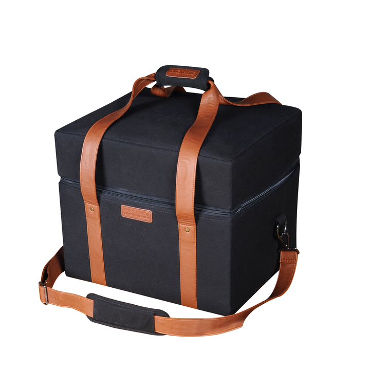CUBE Travel Bag with Leather Straps